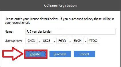 pc cleaner license key